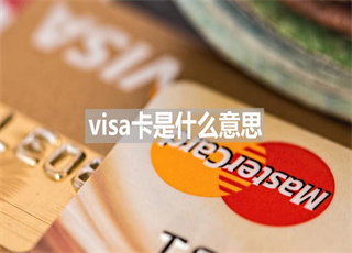 visa卡是什么意思
